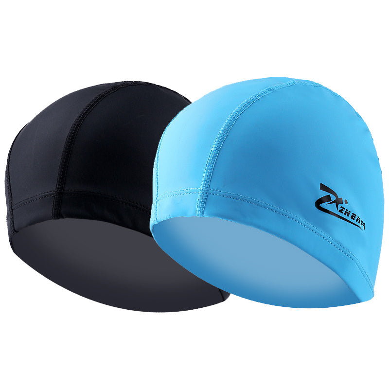 PU Cloth Waterproof Swimming Caps