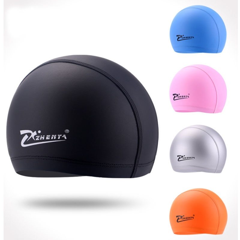 PU Cloth Waterproof Swimming Caps