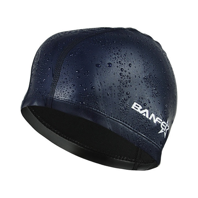 Waterproof swimming cap