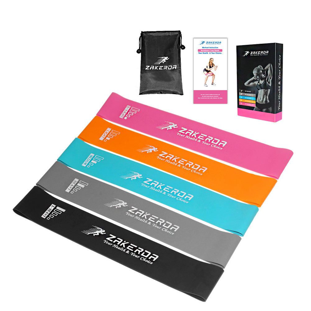 Yoga Resistance Rubber Bands Fitness