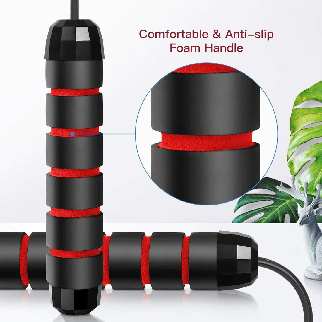 Rope Tangle-Free Rapid Speed Jumping Rope