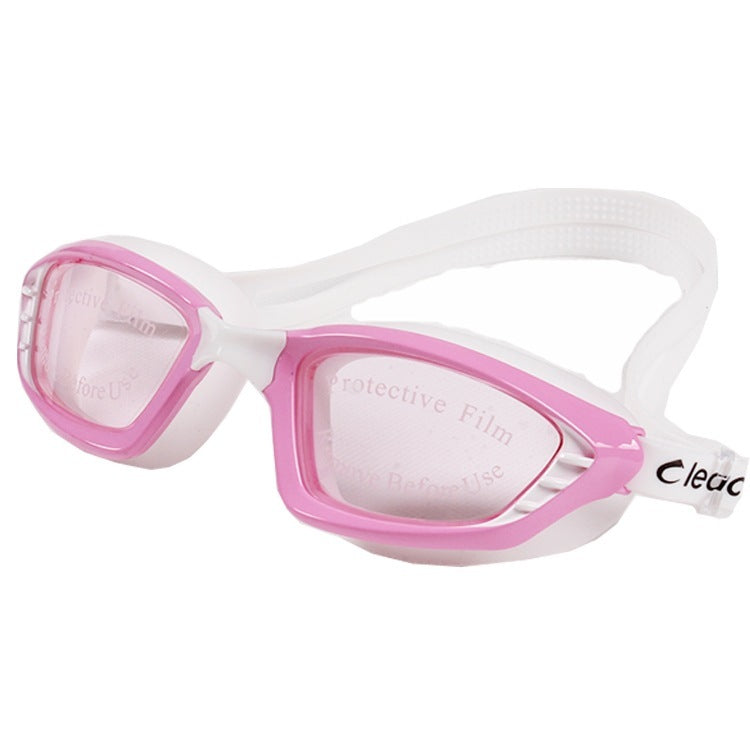 Waterproof swimming glasses