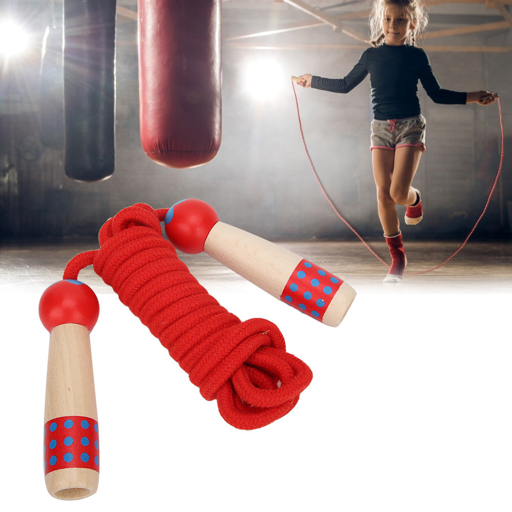 Wooden Skipping Rope Fitness Jumping Ropes