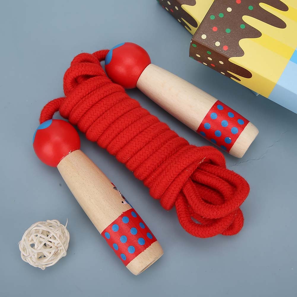 Wooden Skipping Rope Fitness Jumping Ropes