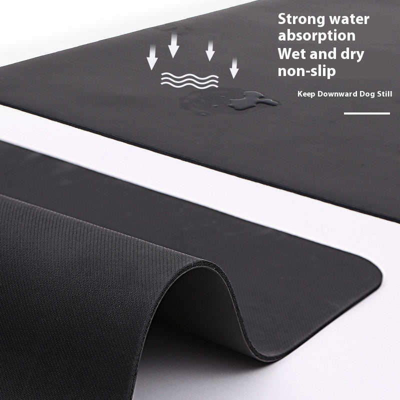 Natural Rubber Yoga Mat Widened Non-slip