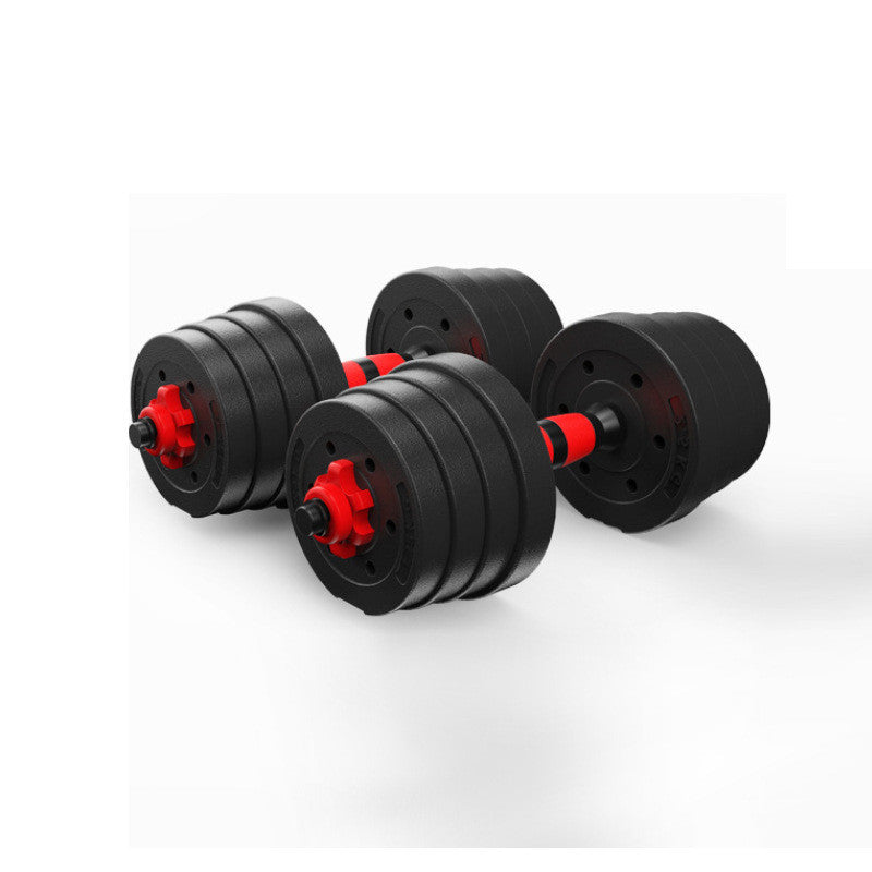 Adjustable Rubber-coated Cement Dumbbells