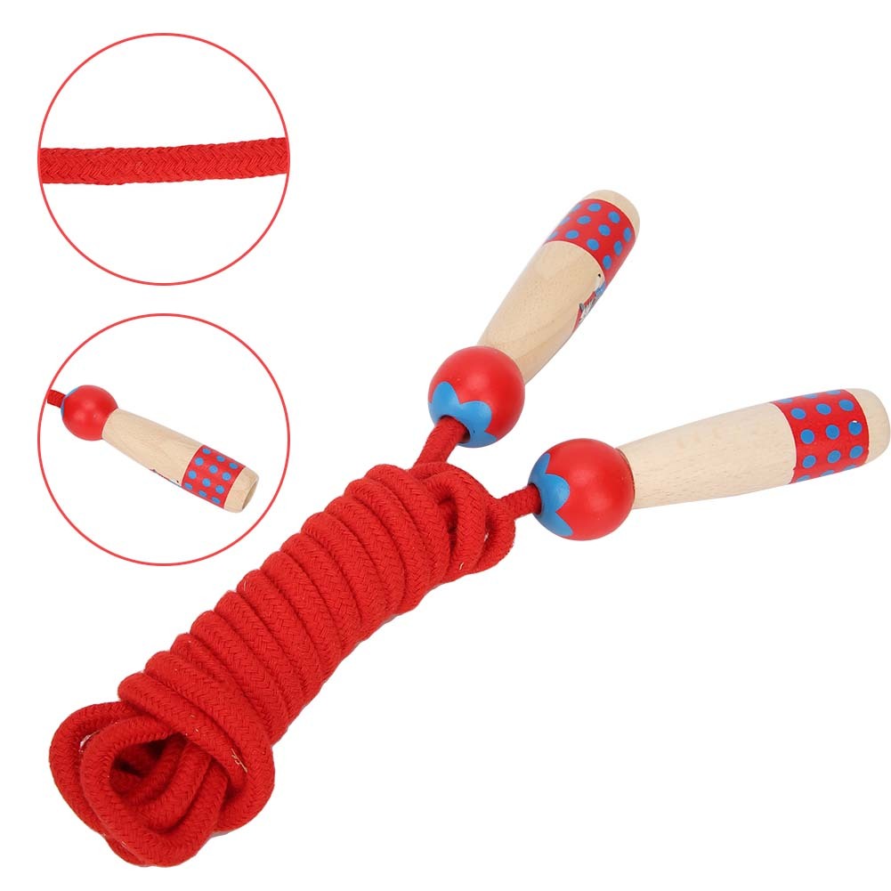 Wooden Skipping Rope Fitness Jumping Ropes