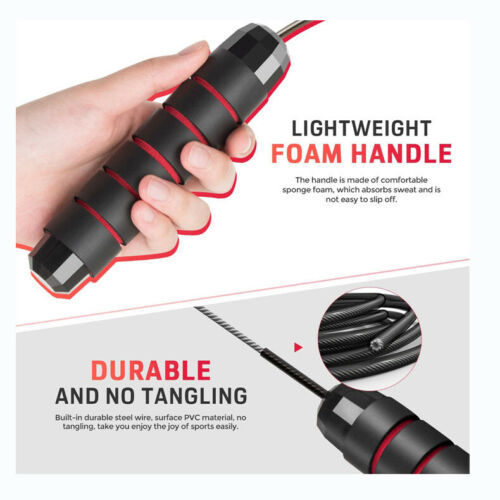 Rope Tangle-Free Rapid Speed Jumping Rope